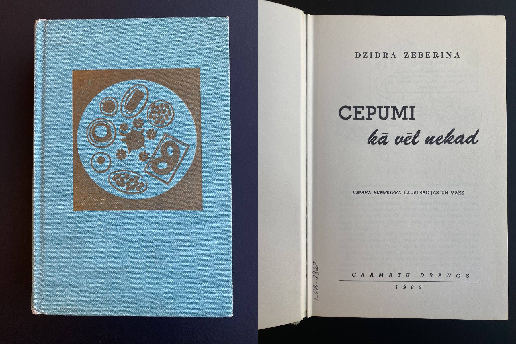 Cepumi kā vēl nekad iekšlapa. Dzidra Zeberiņa. Grāmatu draugs 1965