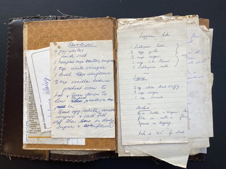 My grandmother’s recipe book (Marianna Auliciems)