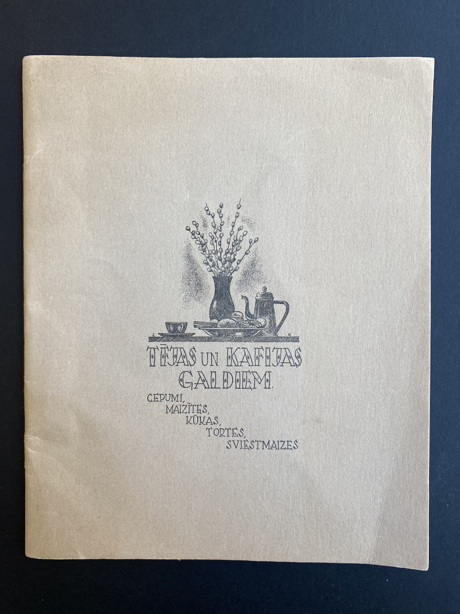 Tējas un kafijas galdiem. Londona_ DVF Londonas nod. vanadžu kom. 1950