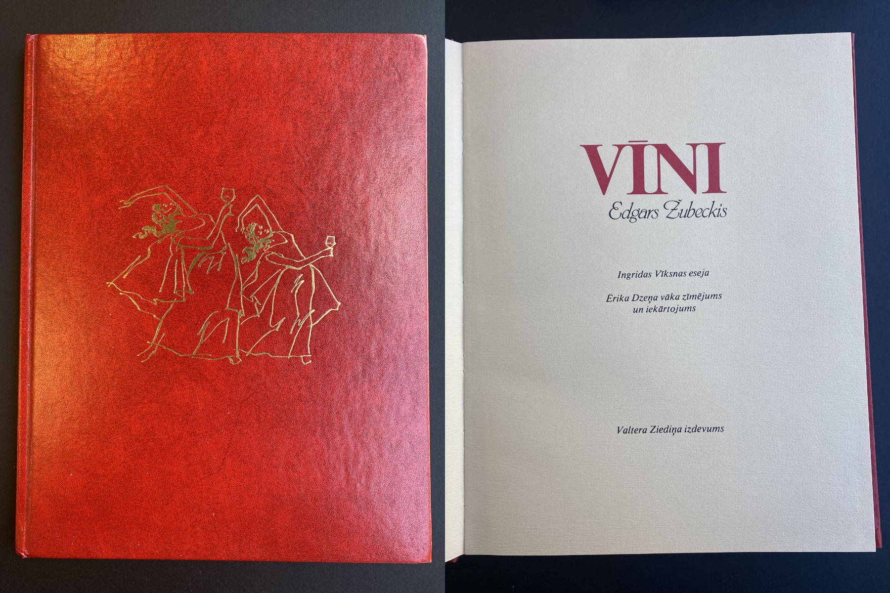 Vīni. Edgars Žubeckis. Toronto. Valtera Ziediņa izd