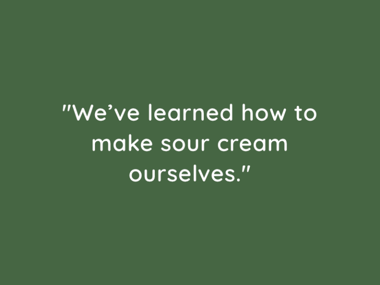 Valērijs on sour cream