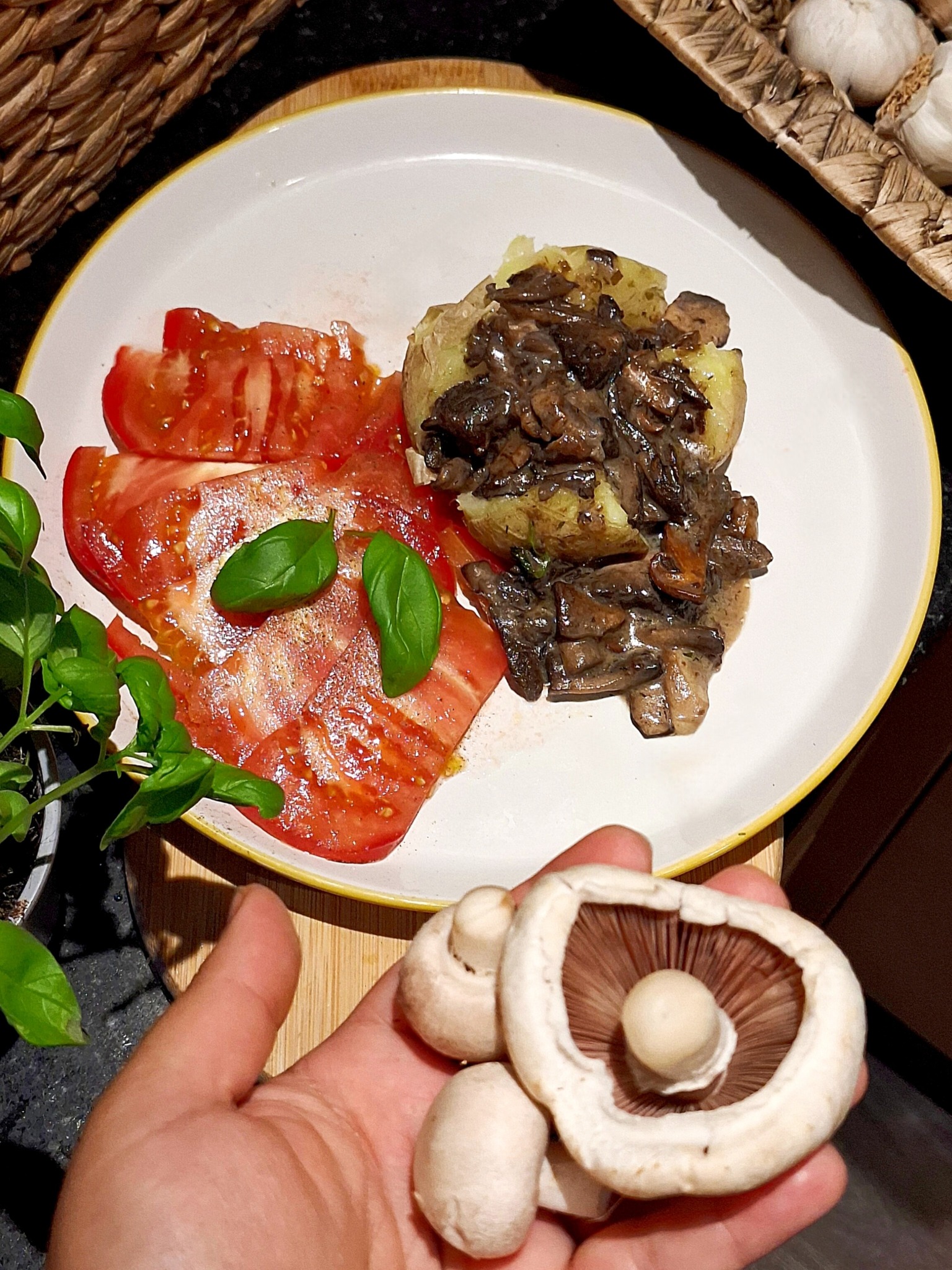Madara Riley: Agaricus campestris. Field mushrooms. 