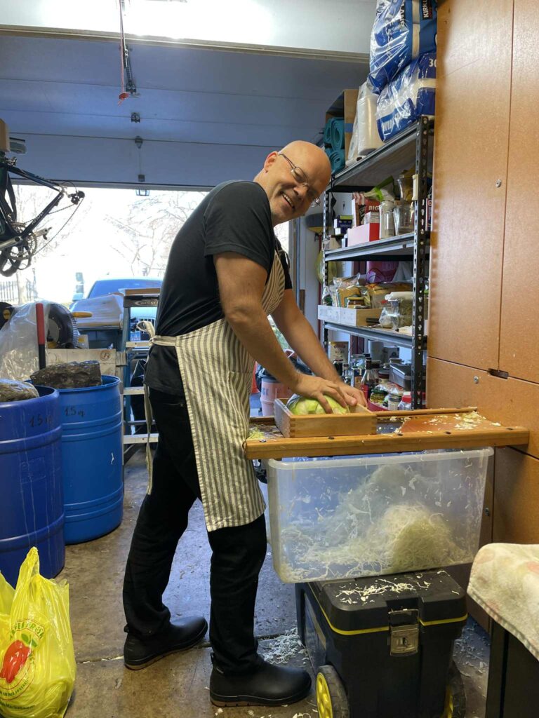 How can you shred cabbage without having a beer? (Pēteris Freimanis)