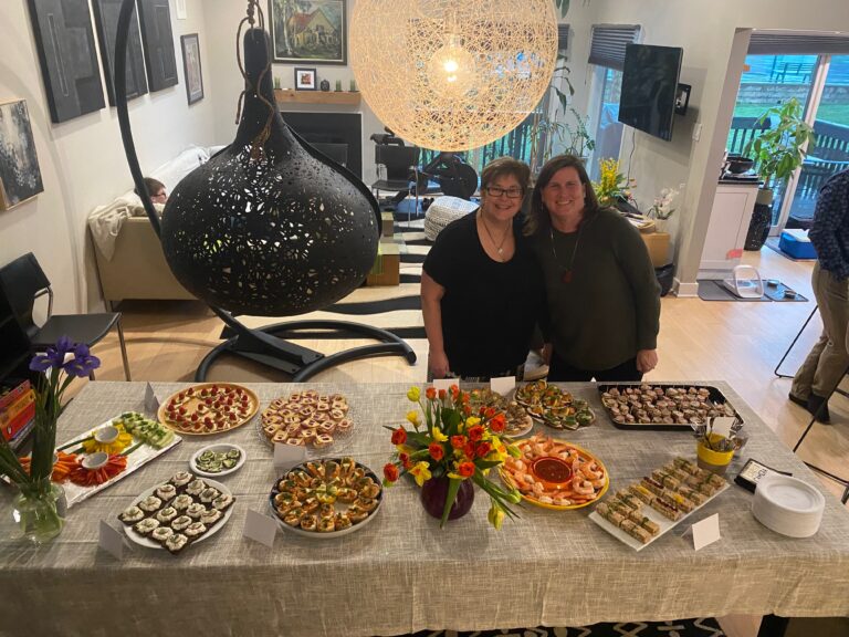 Ladies’ Committee canapé party! (Inta Šķiņķis)