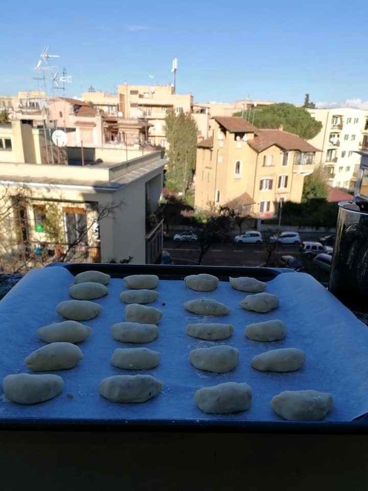 Grandma’s pīrāgi in Rome (Austra Muižniece)