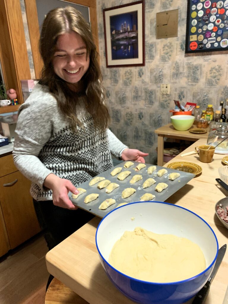 It’s not Christmas without pīrāgi (Anda Cook)