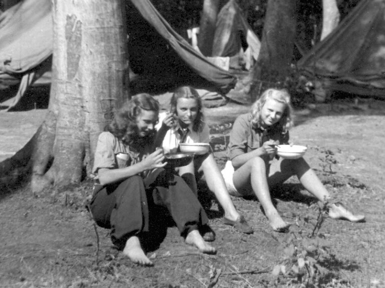 At the YMCA camp in Pinneberg, Germany, 1949