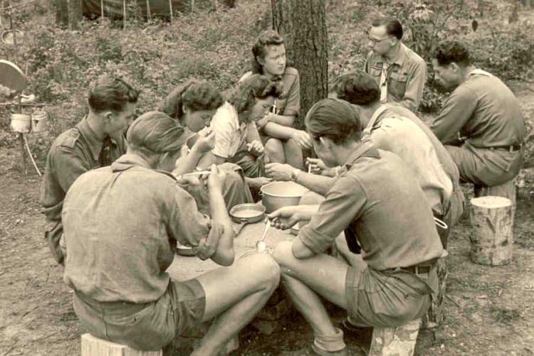 In Memmingen, Germany, 1946.