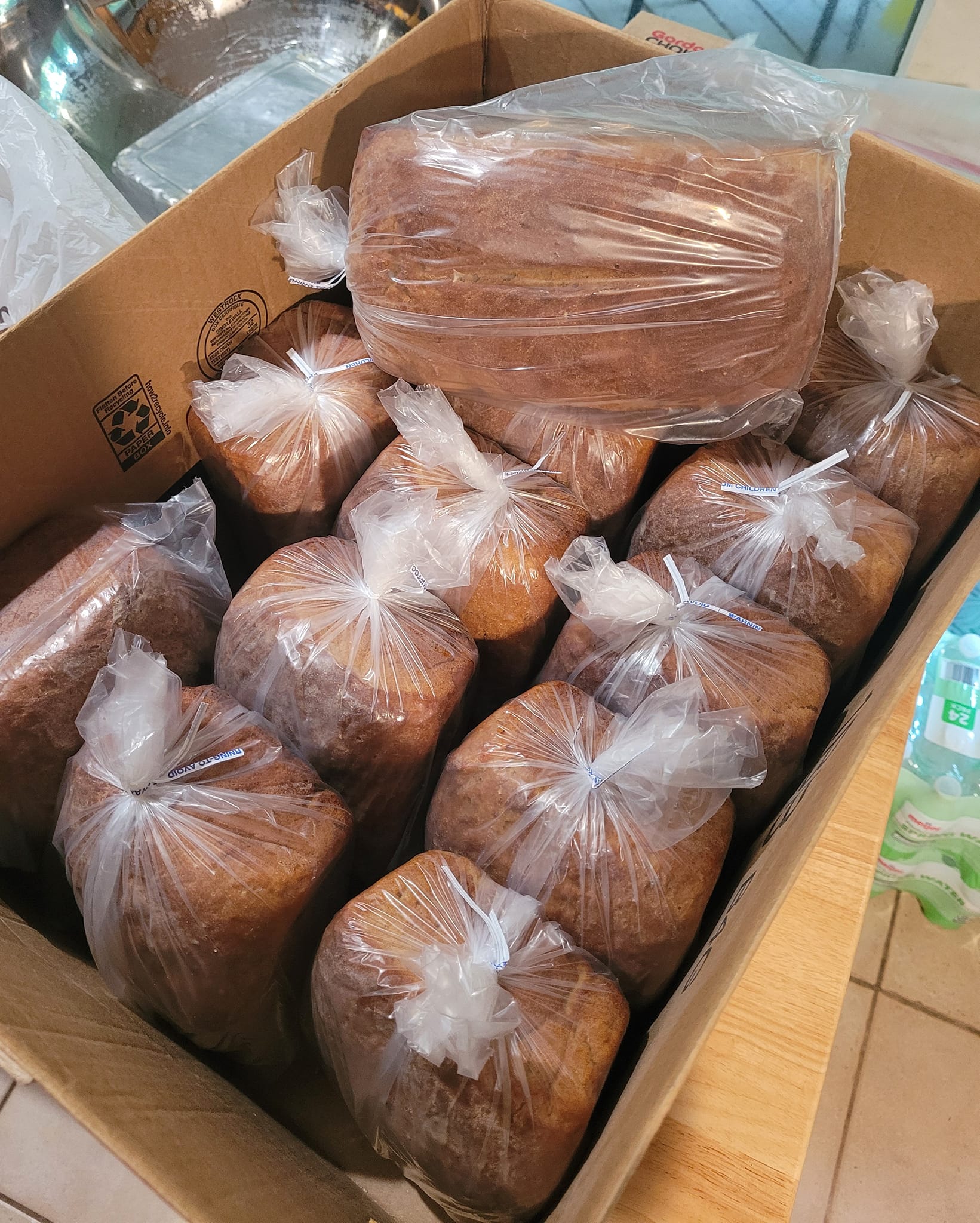 Svaiga maize uz garezeru!